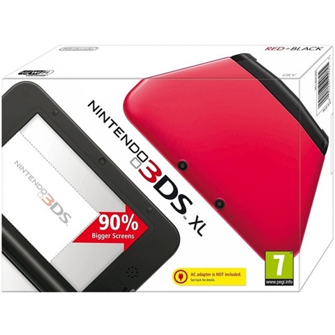 Nintendo 3ds online xl red